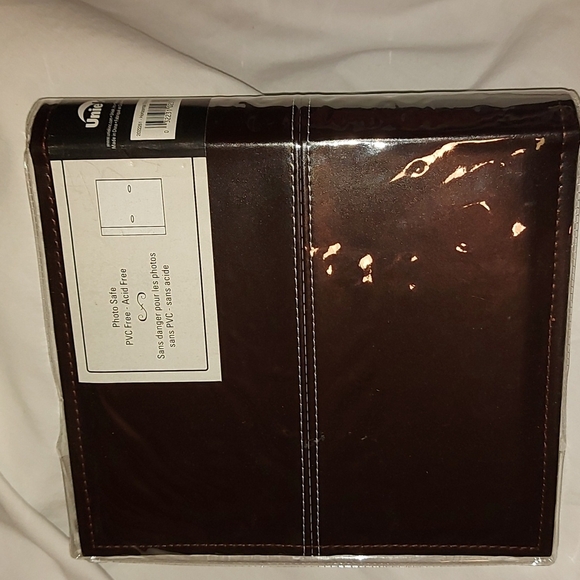 Photo Album Dark Brown Leather - Picture 3 of 4